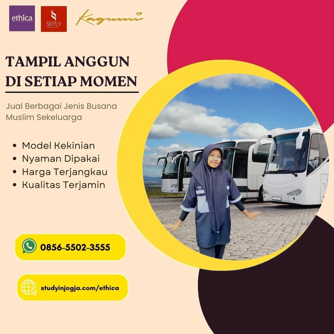 Solusi Busana dari Ethica Store Banyuwangi 0856-5502-3555 (WA)