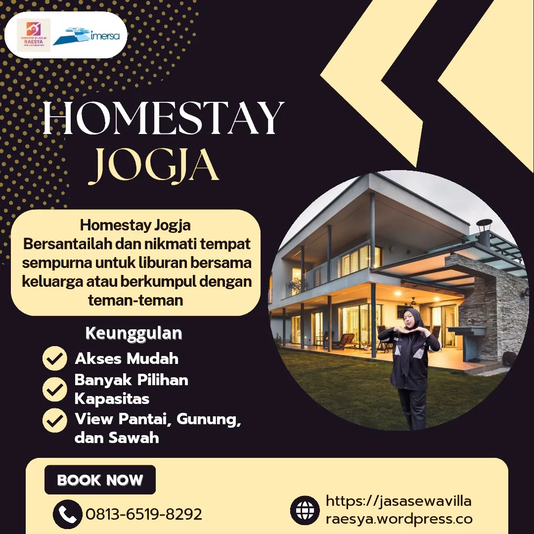 0813-6519-8292 [WA] Villa Parangtritis Yogyakarta, Villa Murah di Bantul Jogja, Villa di Jogja Untuk 6 Orang, Villa Sleman Jogja, Villa Dekat Gunung Merapi, Villa Jogja Eco Wisata, Villa Daerah Kulon Progo, One Bedroom Villa Jogja, Villa Depok Sleman, Villa di Jogja Untuk 2 Orang Private Pool Murah