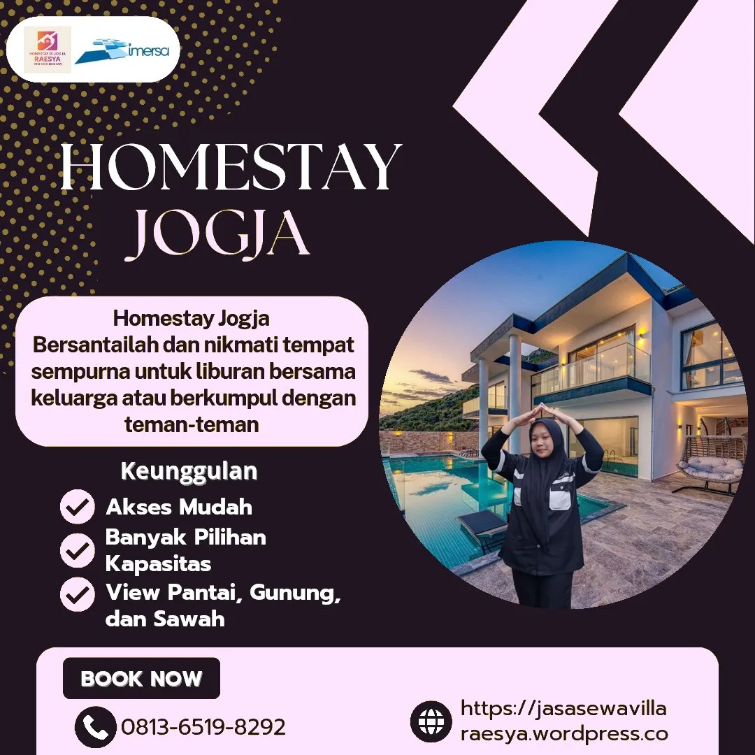 0813-6519-8292 [WA] Villa di Jogja, Villa di Jogja Untuk 10 Orang Ada Kolam Renang, Villa Jogja Kolam Renang Murah, Villa Jogja Dijual, Luxury Villa Jogja, Villa Murah di Pantai Gunung Kidul, Villa Gunung Kidul Jogja, Villa di Parangtritis Yogyakarta, Private Villa Kaliurang, Villa 1 Bedroom Private Pool Jogja