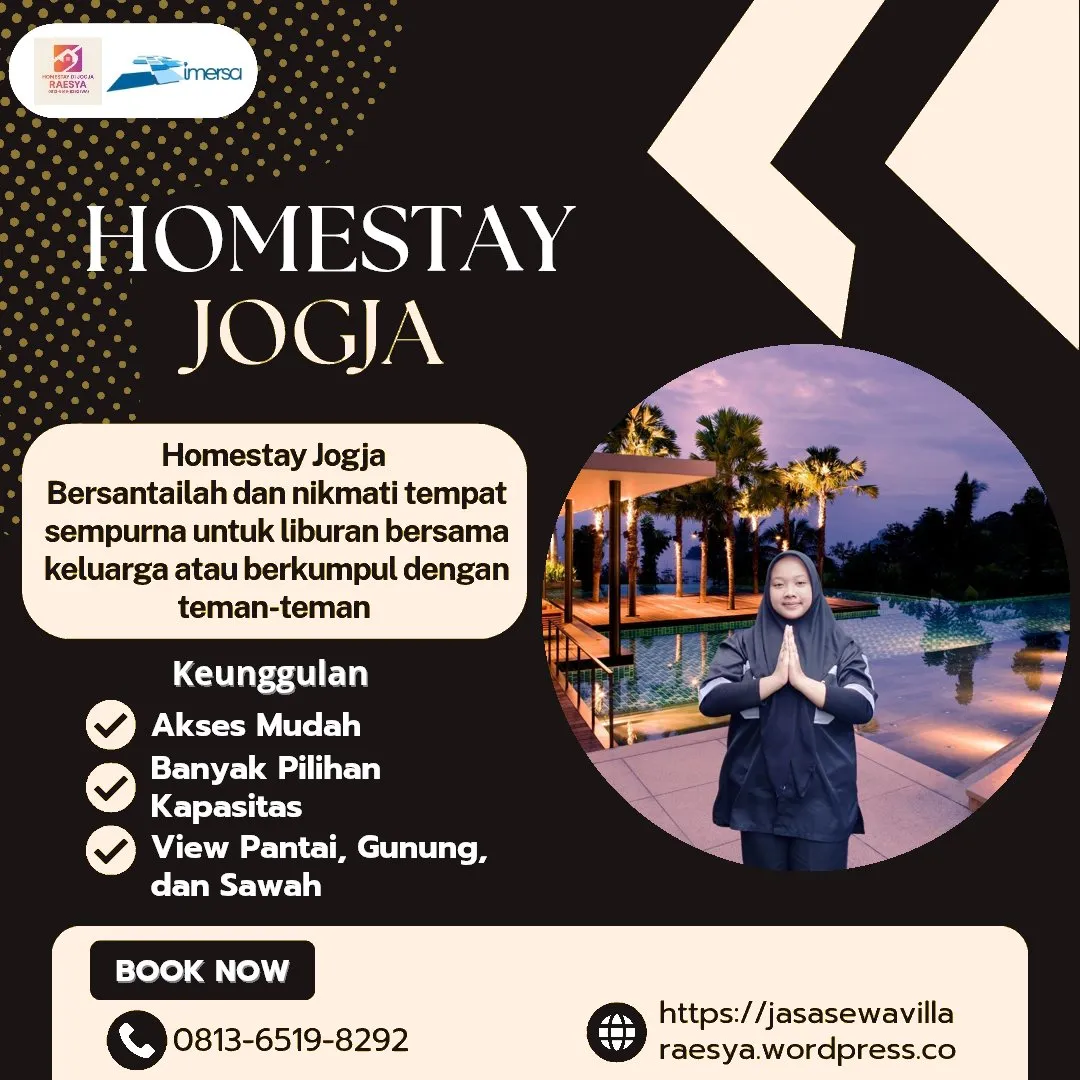 Villa Jogja Dengan Private Pool | 0813-6519-8292 WA
