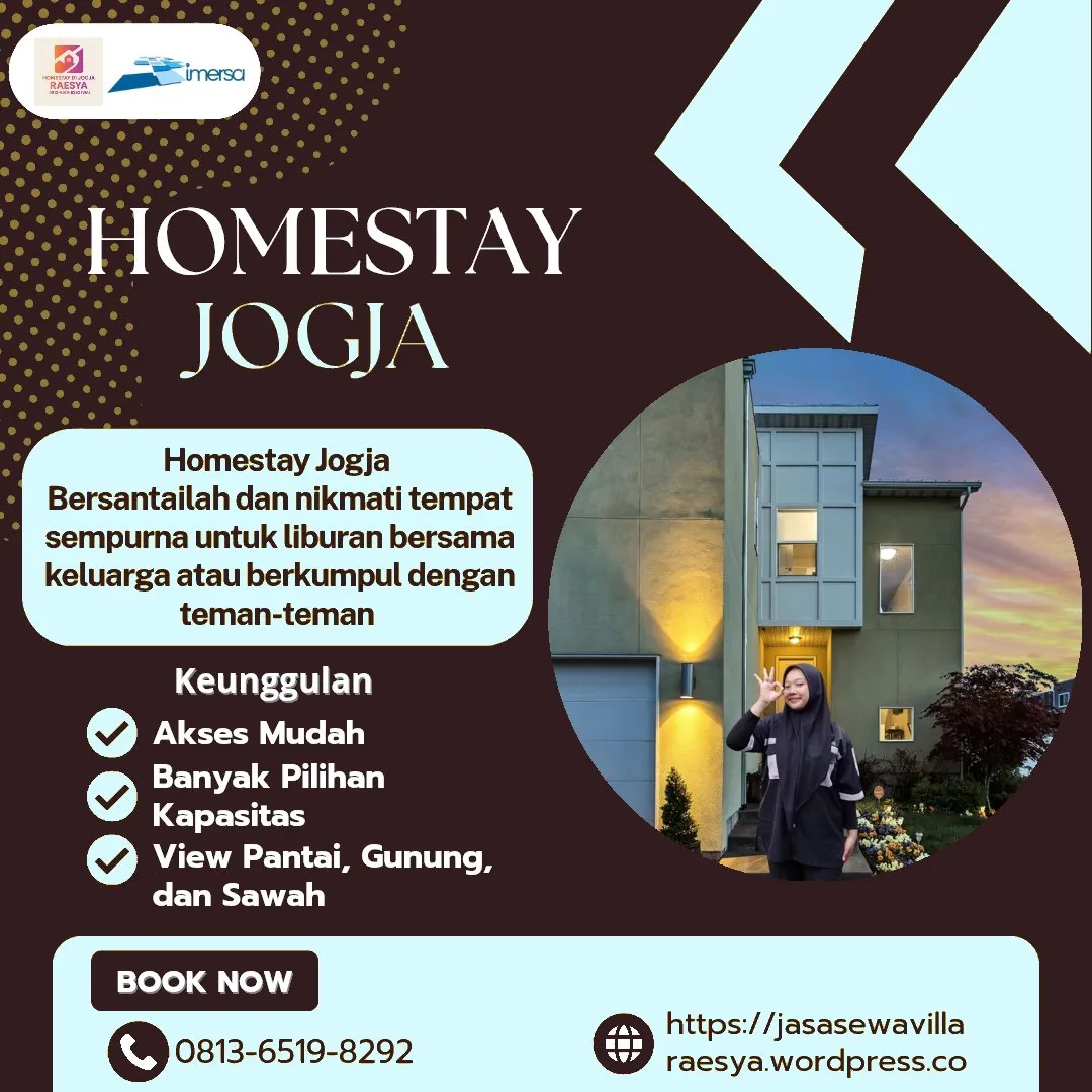 Villa Jogja Pinggir Pantai | 0813-6519-8292 WA