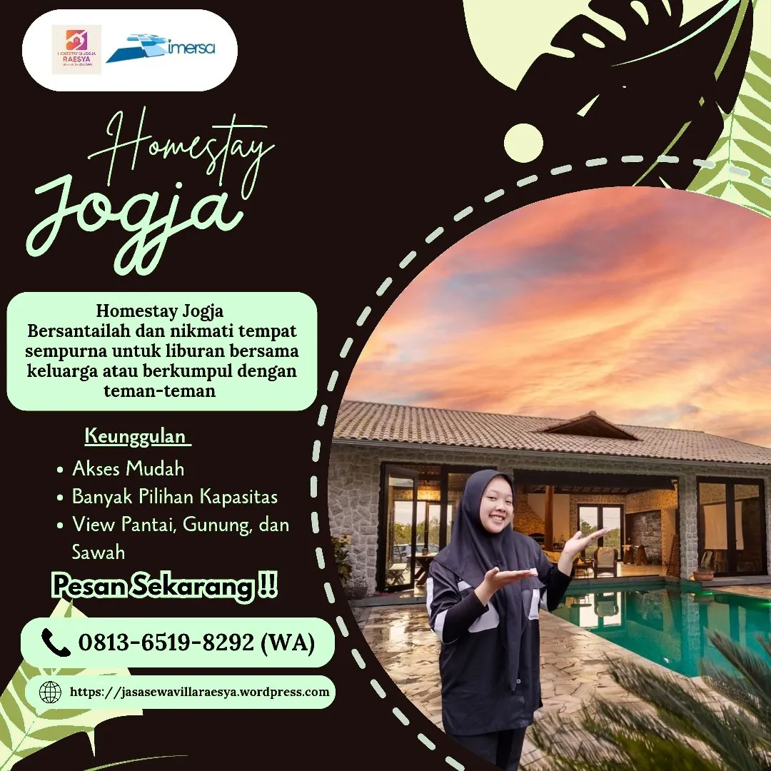 Villa Kaliurang Ada Kolam Renang | 0813-6519-8292 WA
