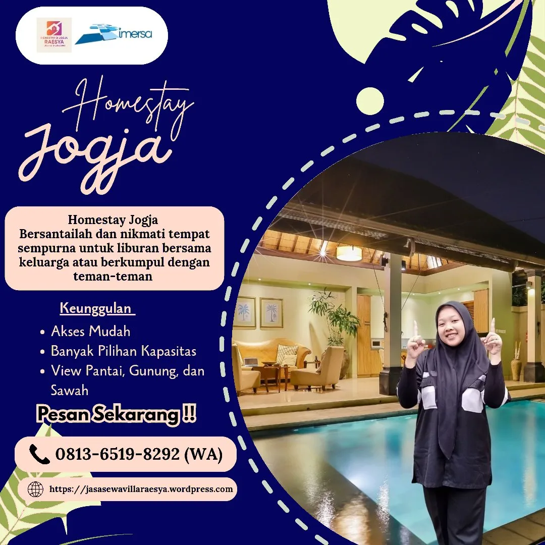Villa Murah di Jogja Untuk 30 Orang | 0813-6519-8292 WA