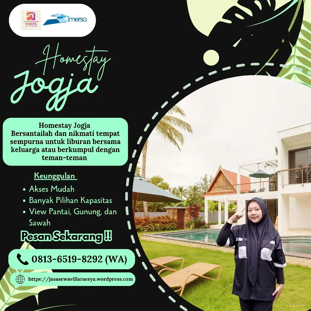Villa Rombongan Jogja | 0813-6519-8292 WA