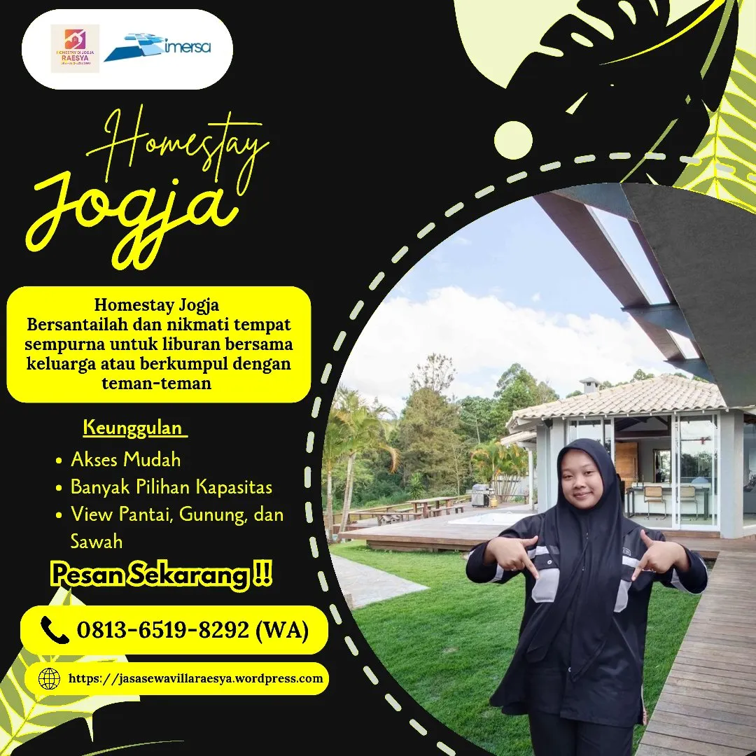 Villa Jogja Ala Bali | 0813-6519-8292 WA