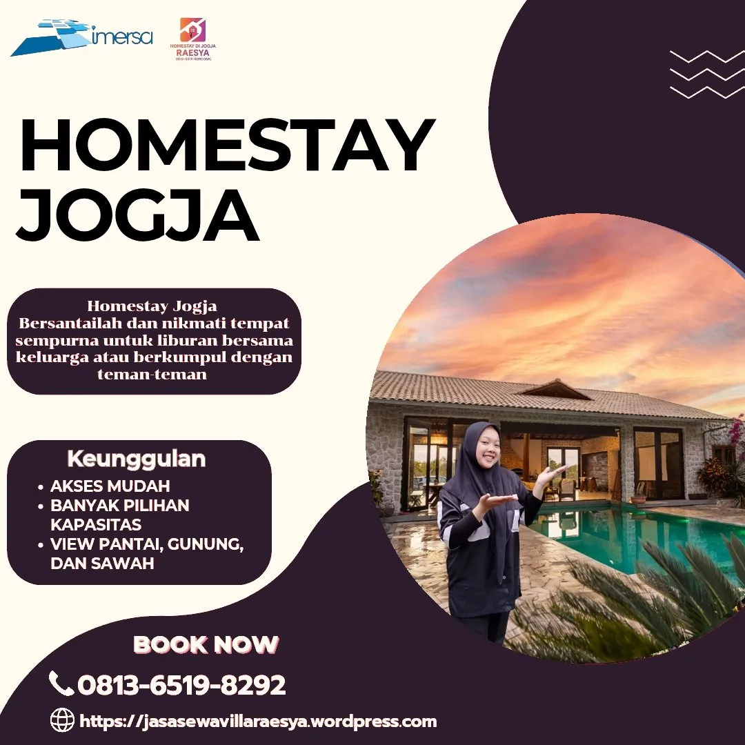 Villa Jogja Murah 200 Ribu | 0813-6519-8292 WA