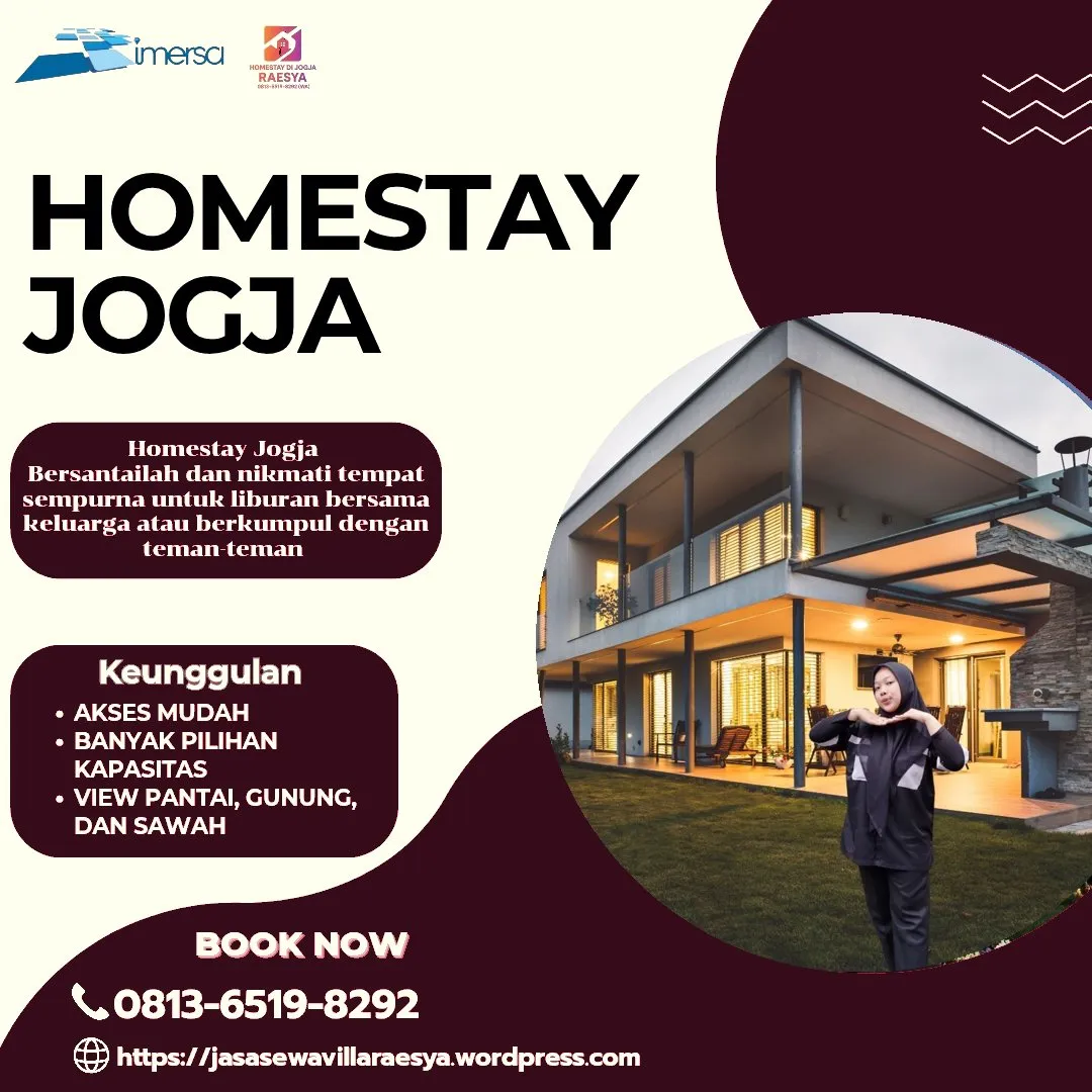 Penginapan Villa Jogja | 0813-6519-8292 WA