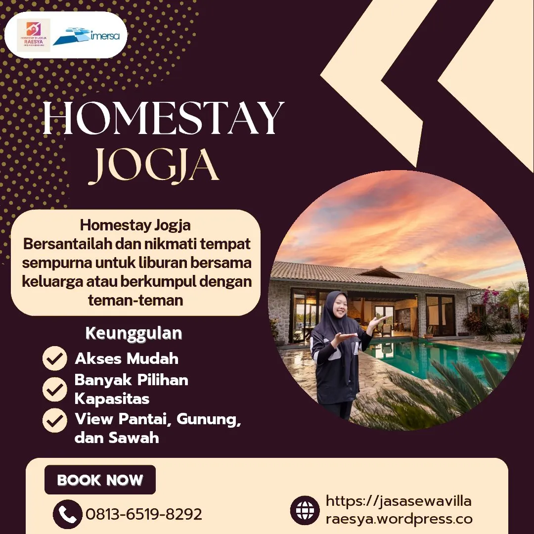 Villa Jogja View Pantai | 0813-6519-8292 WA