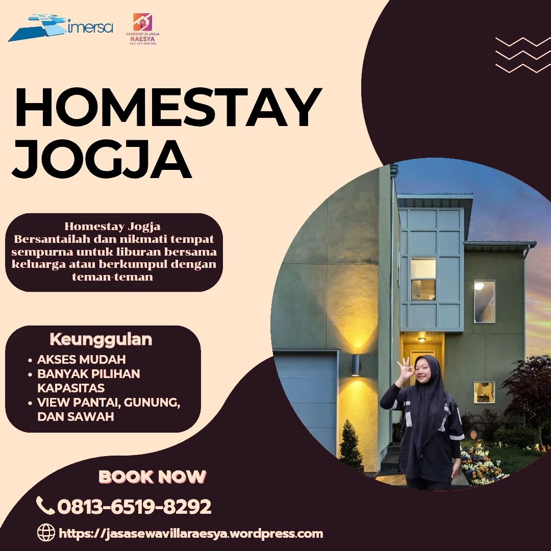 Villa di Bangunjiwo Bantul | 0813-6519-8292 WA