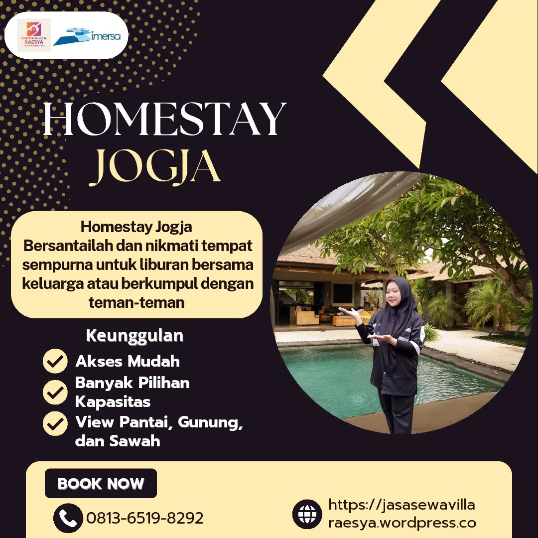 Private Villa Jogja Murah | 0813-6519-8292 WA