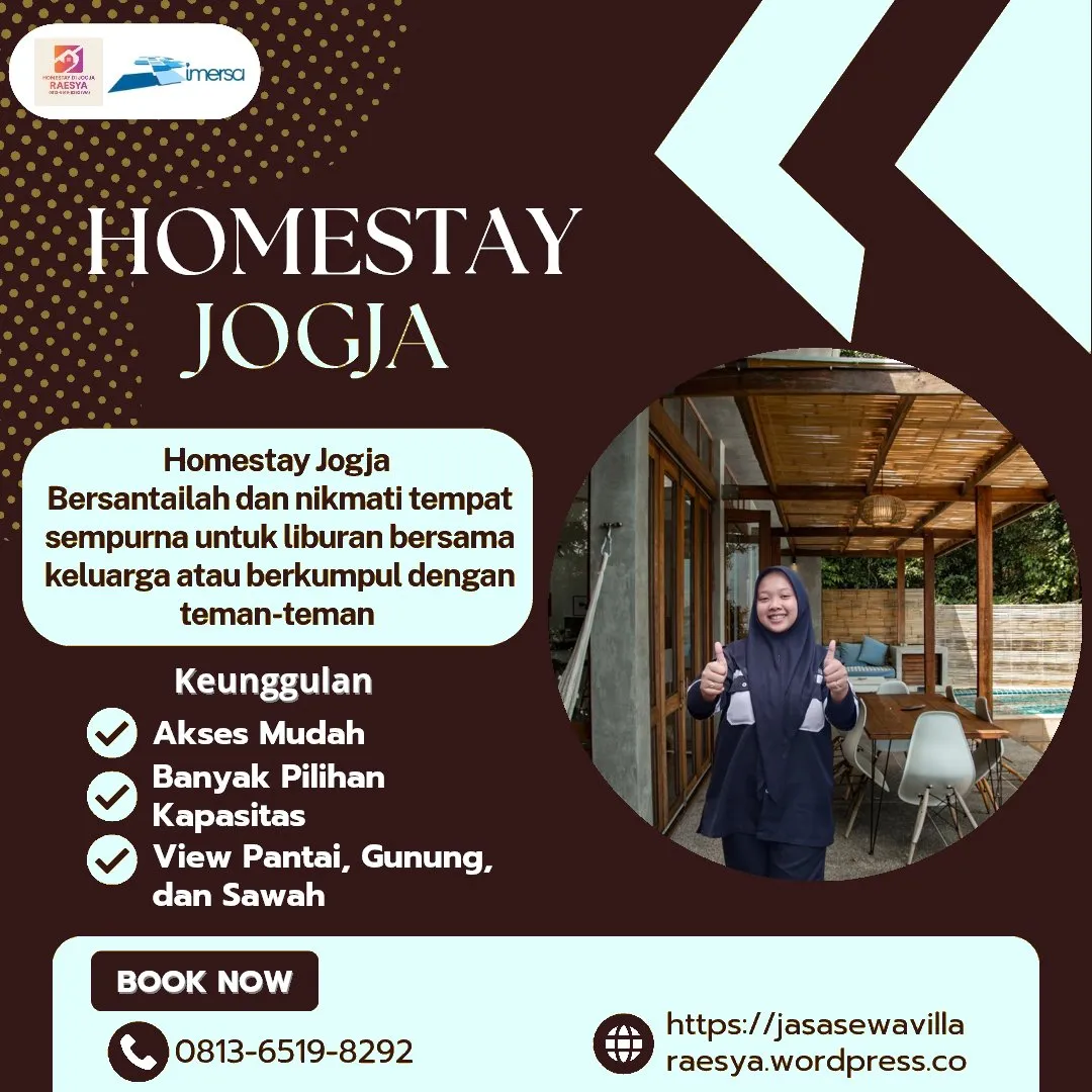 Villa 500Rb di Jogja | 0813-6519-8292 WA