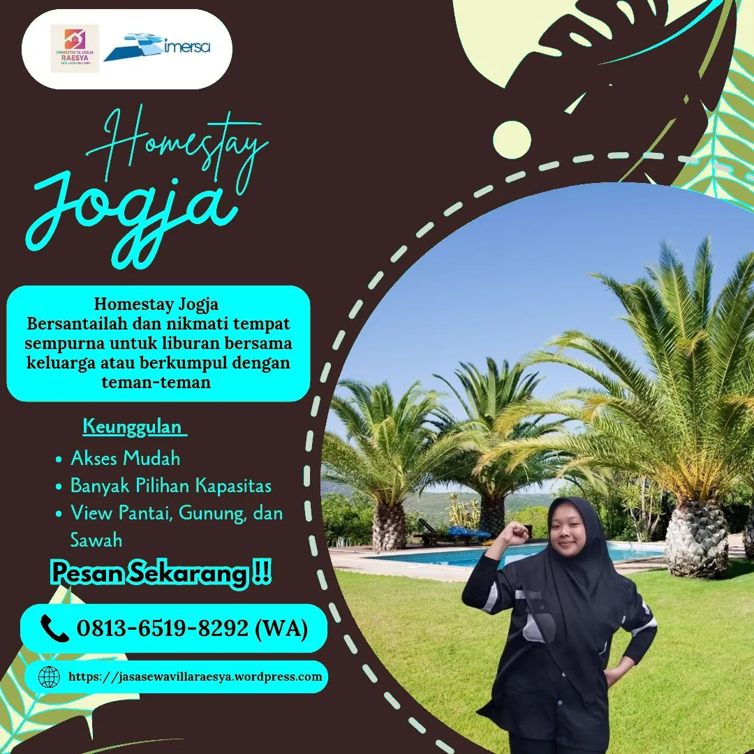0813-6519-8292 [WA] Private Villa Jogja, Pet Friendly Villa Jogja, Villa Lereng Merapi, Villa Dijual di Kulon Progo, Villa Jogja 3 Kamar, Villa Murah di Bantul Jogja, Villa Jogja Utara, Jogja Villa for Rent, Booking Villa di Kaliurang, Villa Jogja Private Pool