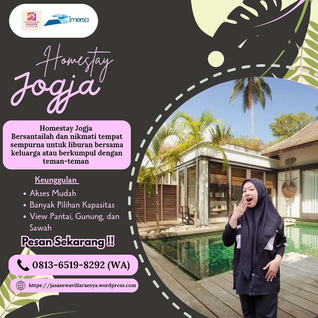 Villa Jogja 10 Orang | 0813-6519-8292 WA