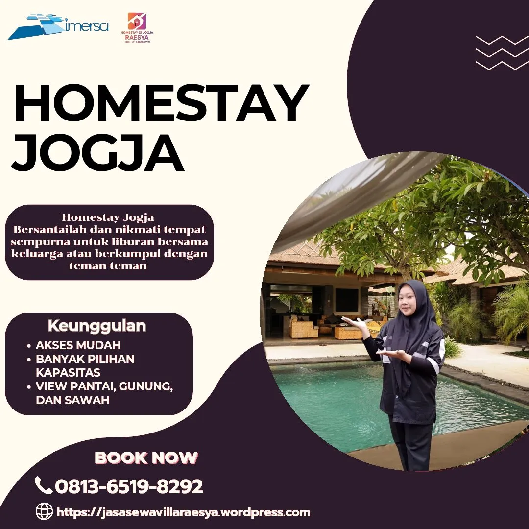 Villa Jogja Murah Dekat Malioboro | 0813-6519-8292 WA