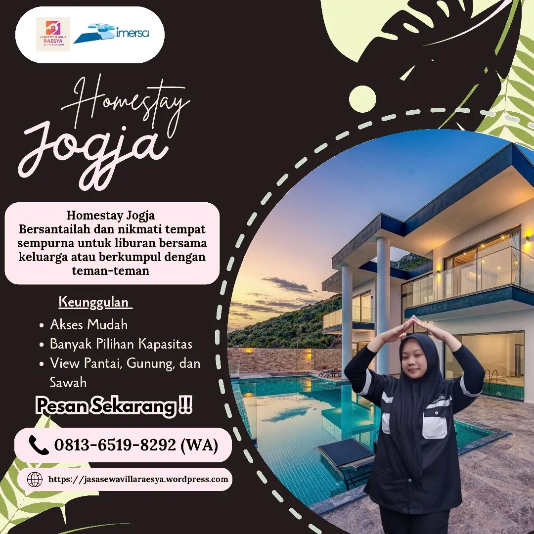 0813-6519-8292 [WA] Villa di Kaliurang Dengan Private Pool, Villa di Jogja Untuk 2 Orang Private Pool, Villa di Jogja Untuk 10 Orang Ada Kolam Renang, Villa Jl Kaliurang Km 20, Villa Terbaik di Gunung Kidul, Hidden Gem Villa Jogja, Villa Jogja Pinggir Pantai, Villa Jogja Terbaru, Villa Jogja Rekomendasi, Villa Jogja Untuk Rombongan