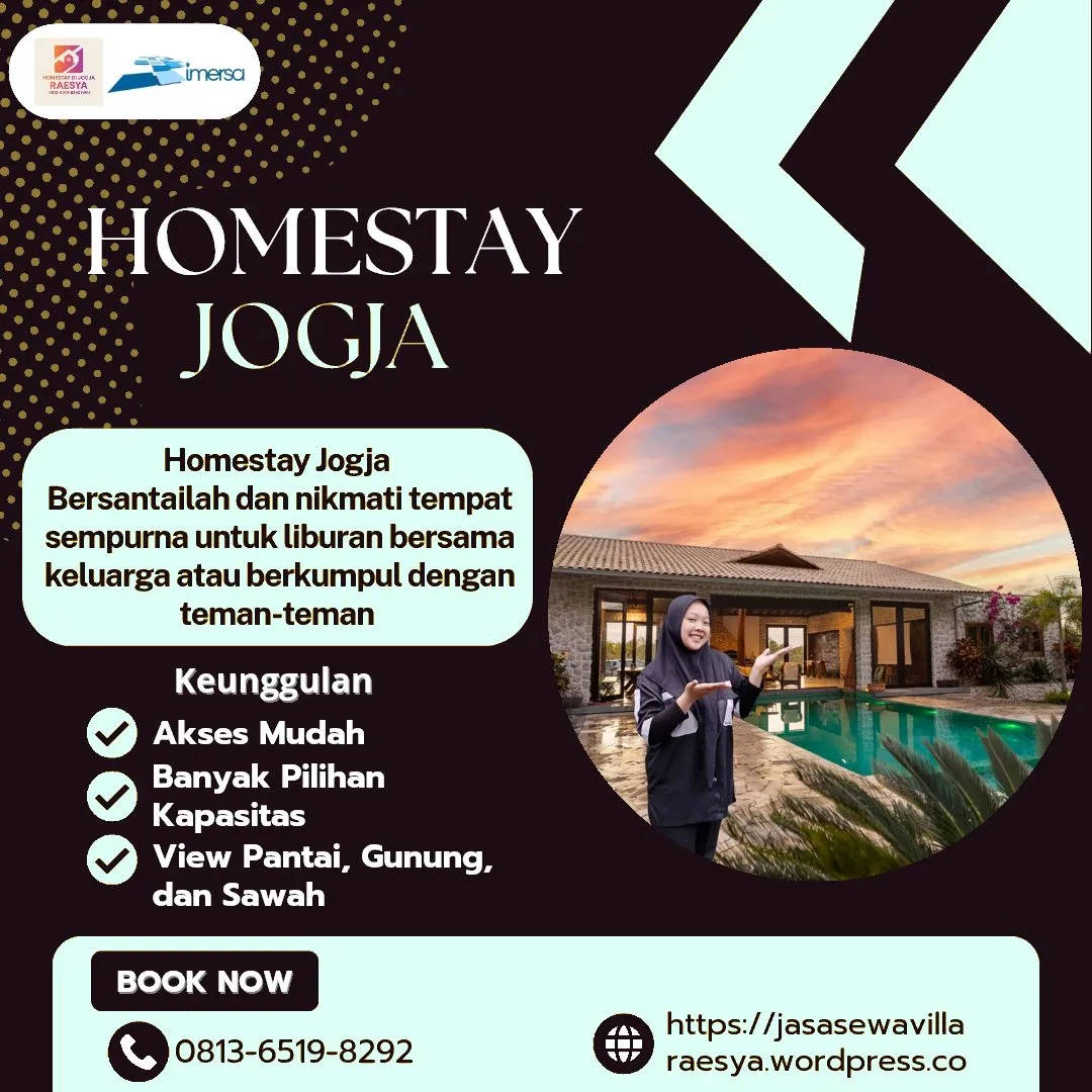 Jogja Villa With Private Pool | 0813-6519-8292 WA