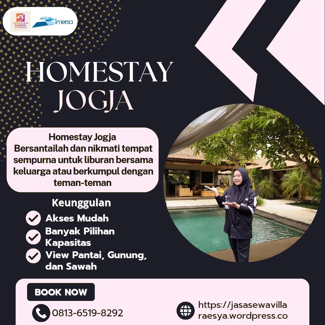 Villa Jogja Tengah Kota | 0813-6519-8292 WA