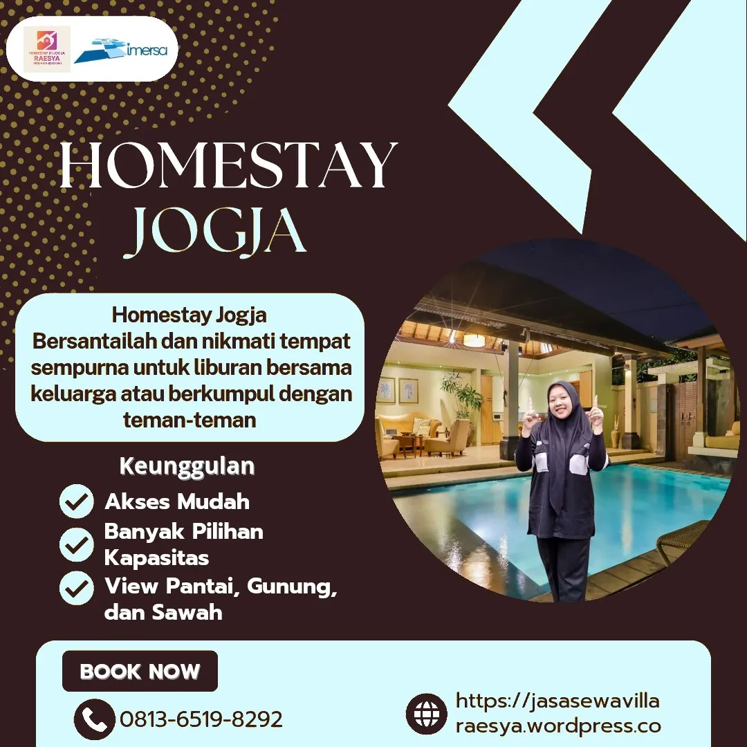 Villa di Jogja yang Ada Private Pool | 0813-6519-8292 WA