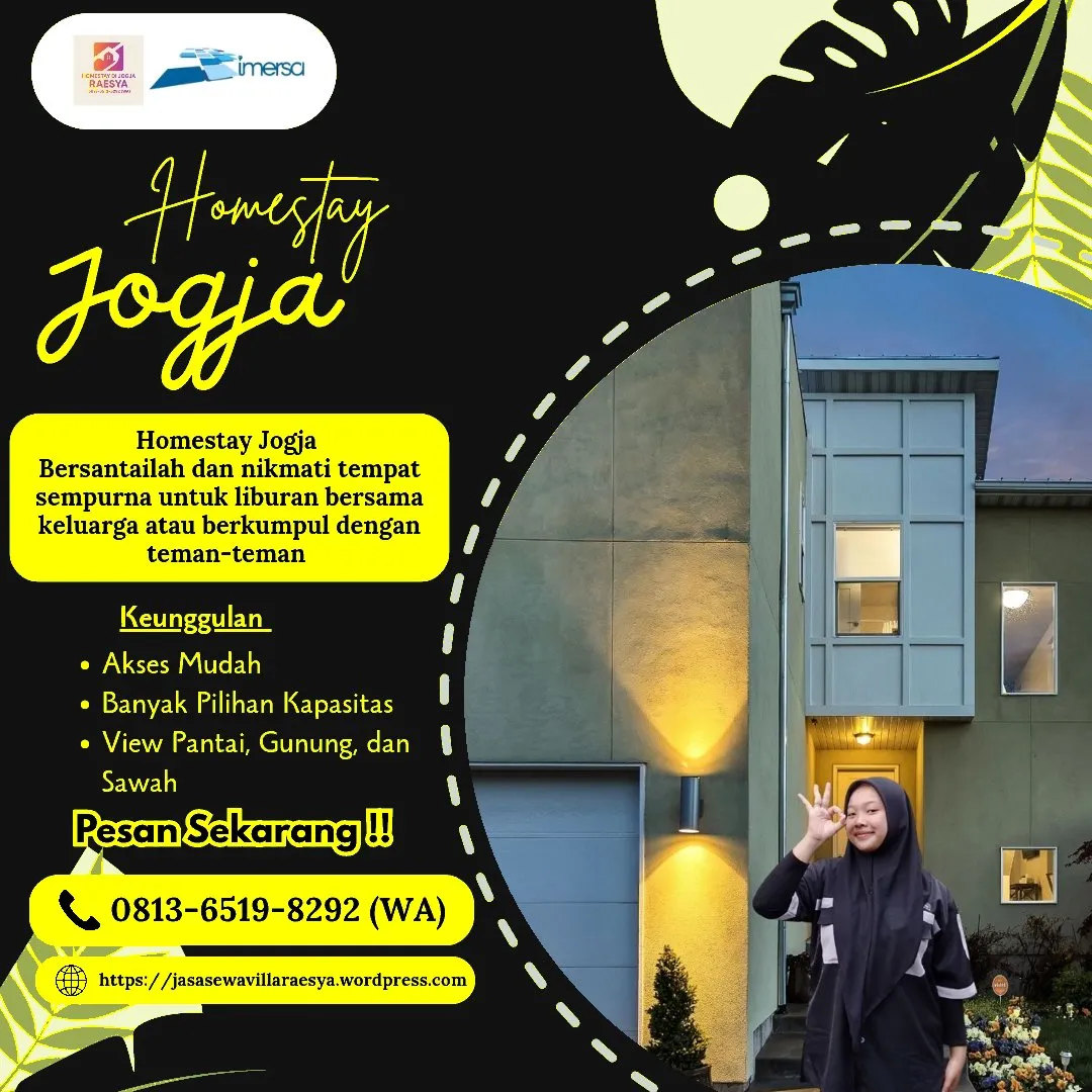 Jogja Villa for Rent | 0813-6519-8292 WA