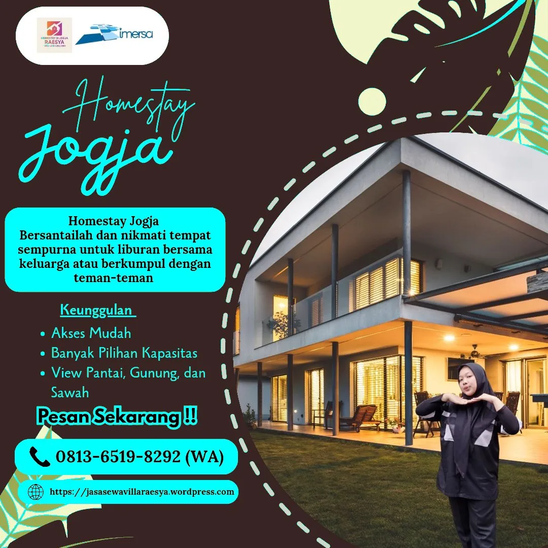 Villa 4 Kamar di Jogja | 0813-6519-8292 WA