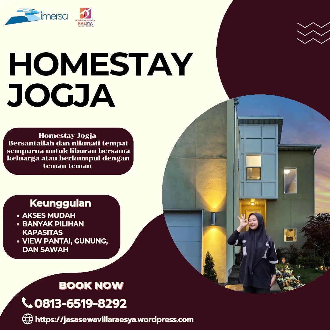 Villa Instagramable di Jogja | 0813-6519-8292 WA