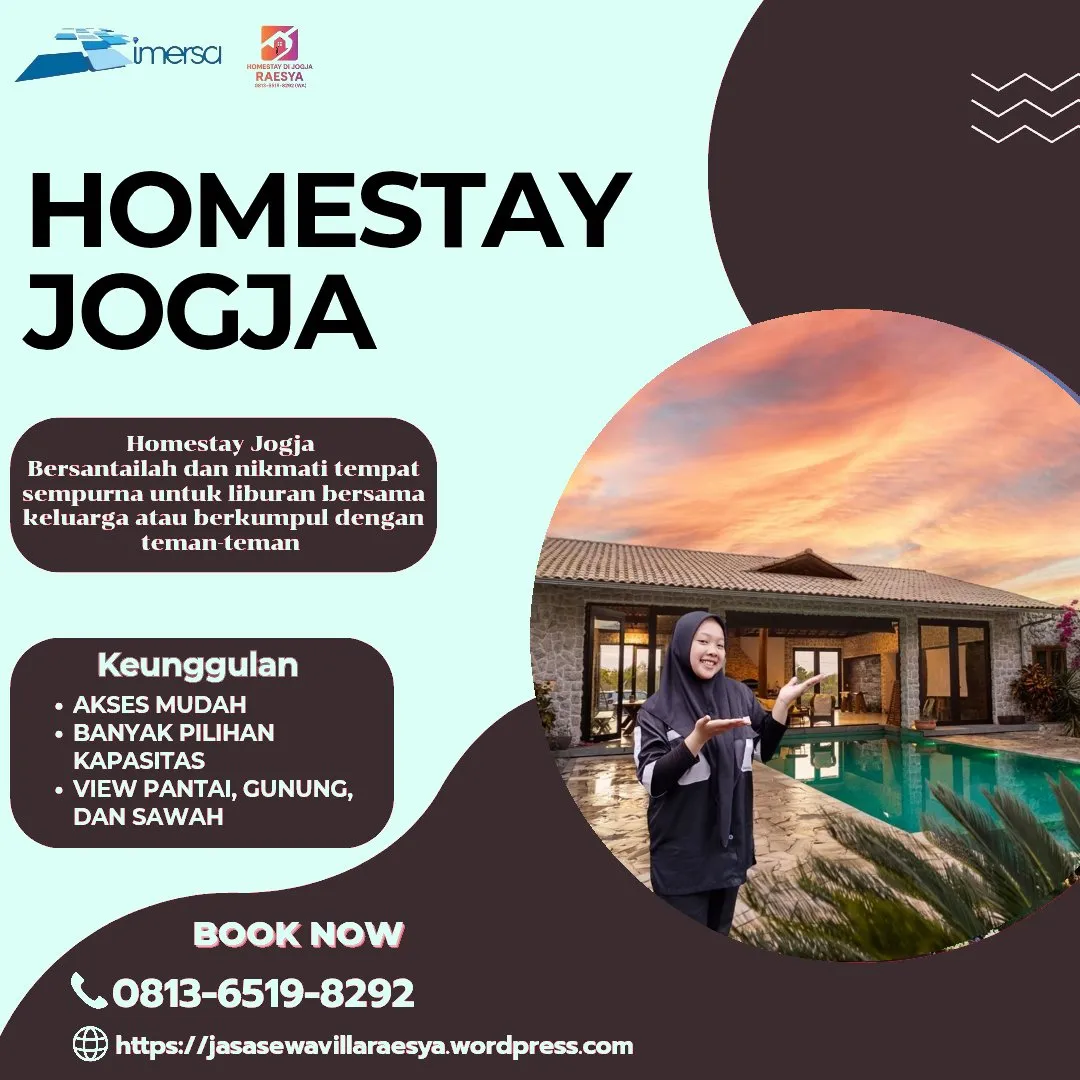Villa di Jogja Untuk 2 Orang | 0813-6519-8292 WA