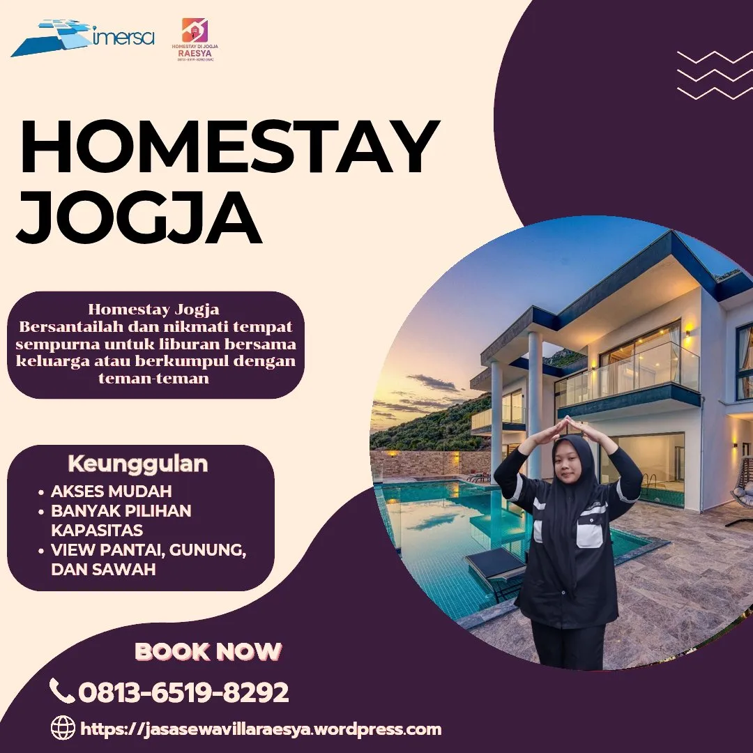 Villa di Jogja Untuk 4 Orang | 0813-6519-8292 WA