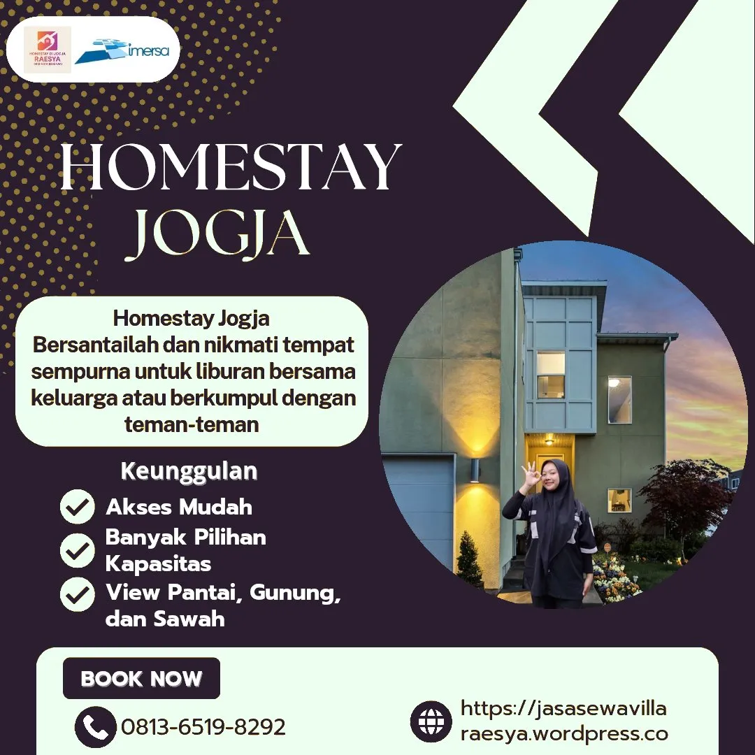 Villa Murah di Jogja Untuk 8 Orang | 0813-6519-8292 WA