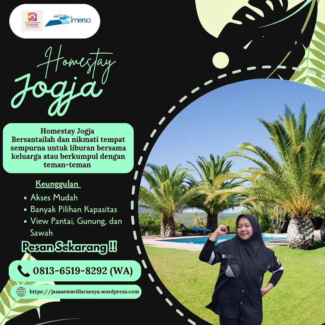 Villa Jogja Untuk 15 Orang | 0813-6519-8292 WA