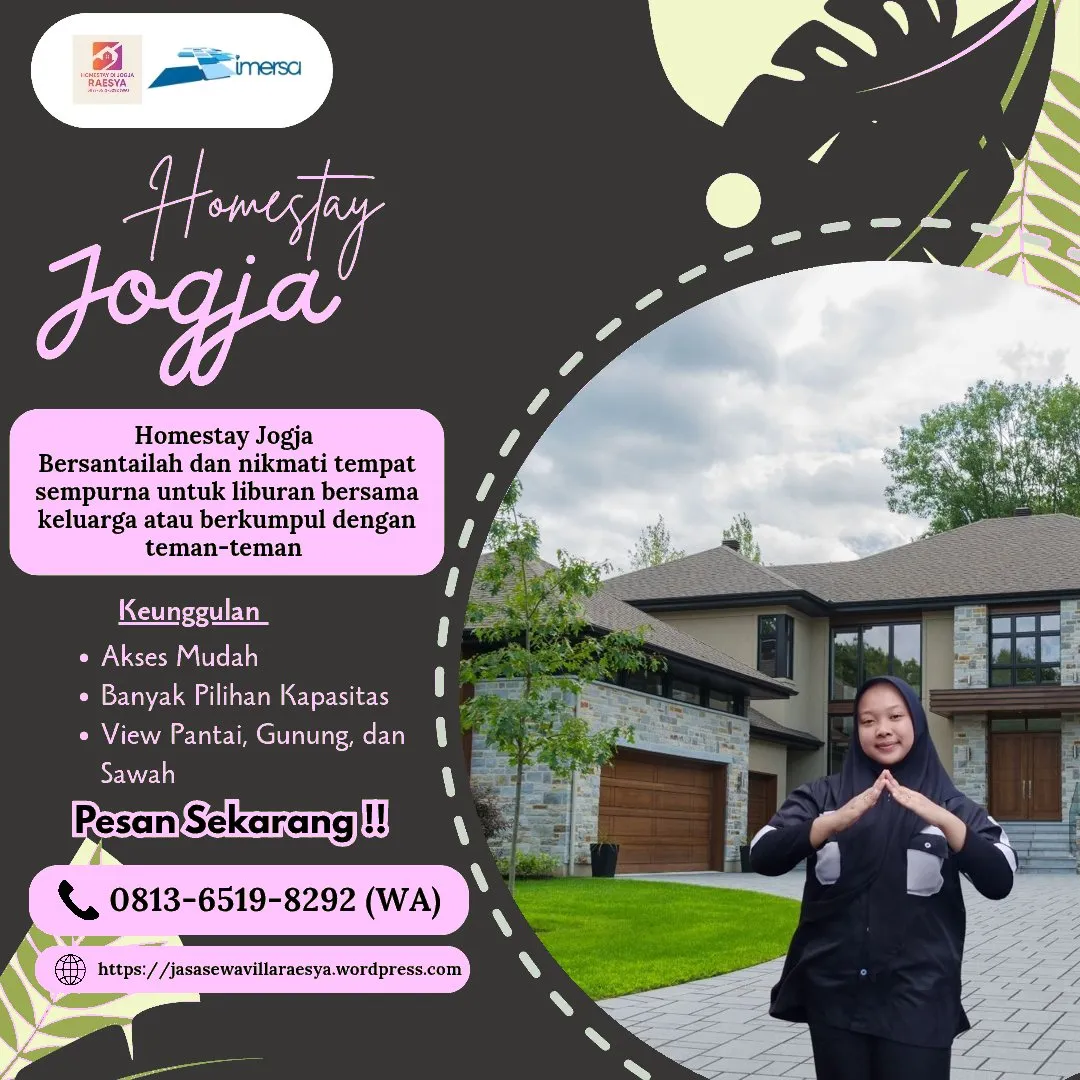 Villa di Jogja Untuk 40 Orang | 0813-6519-8292 WA