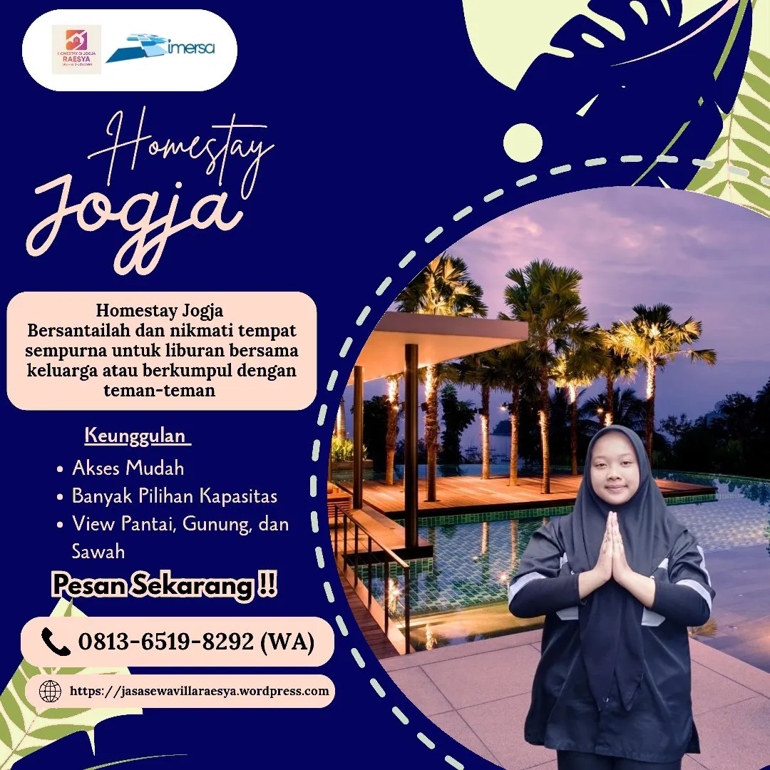 Villa Jogja Kolam Renang Murah | 0813-6519-8292 WA