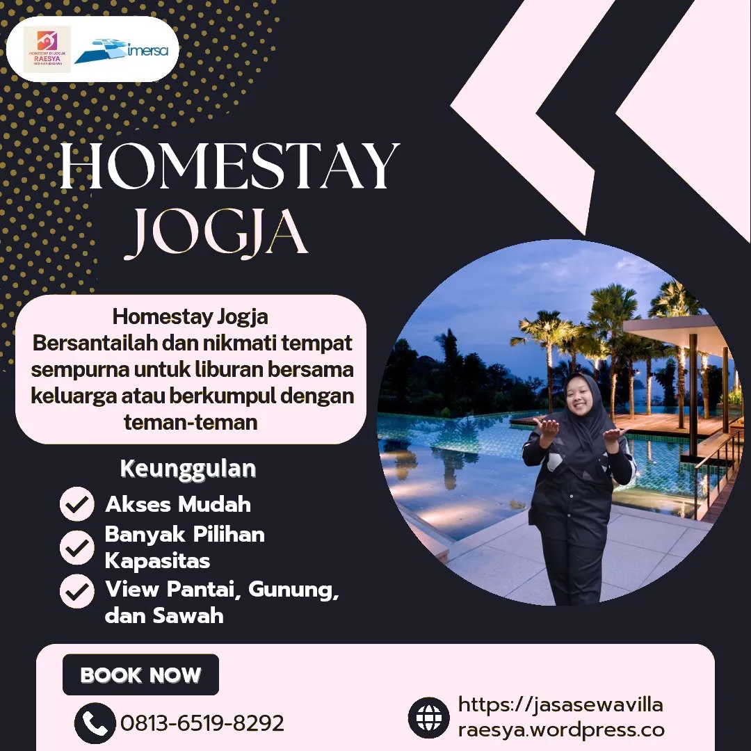 0813-6519-8292 [WA] Villa Jogja Untuk Rombongan, Villa Jogja Kapasitas 30 Orang, Rental Villa Jogja, Villa Jogja Bali, Villa Kaliurang Murah, Villa Jogja Gamping, Villa di Jogja Untuk 10 Orang Dekat Malioboro, Harga Sewa Villa di Pantai Gunung Kidul, Villa di Jogja Murah, Villa Murah di Jogja Untuk 4 Orang
