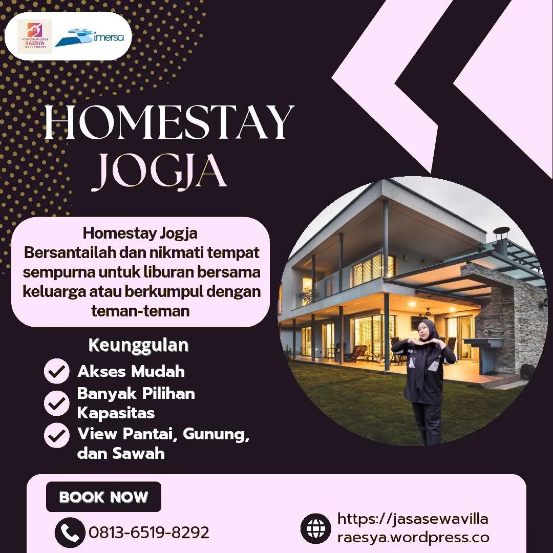 Villa Jogja Untuk 10 Orang | 0813-6519-8292 WA