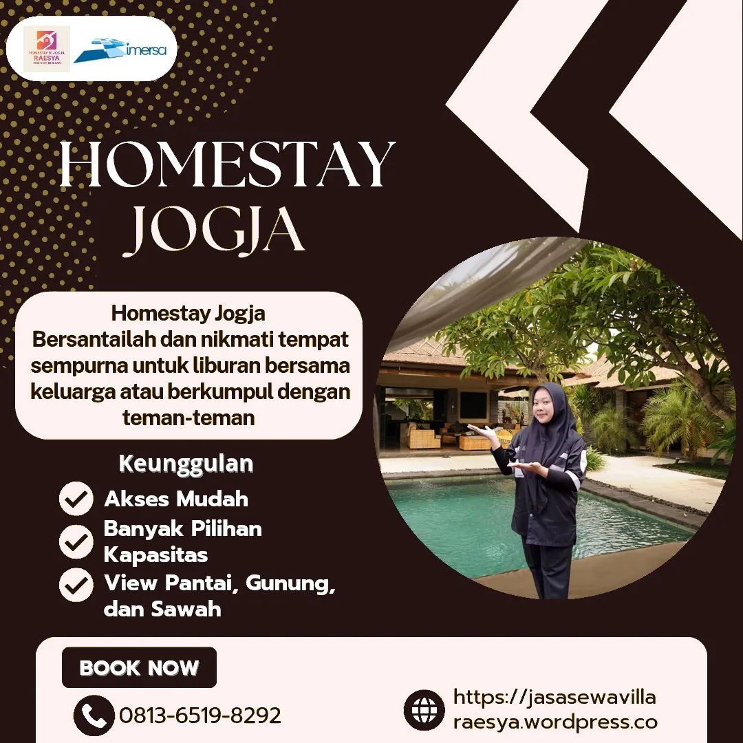Villa Cantik Yogyakarta | 0813-6519-8292 WA