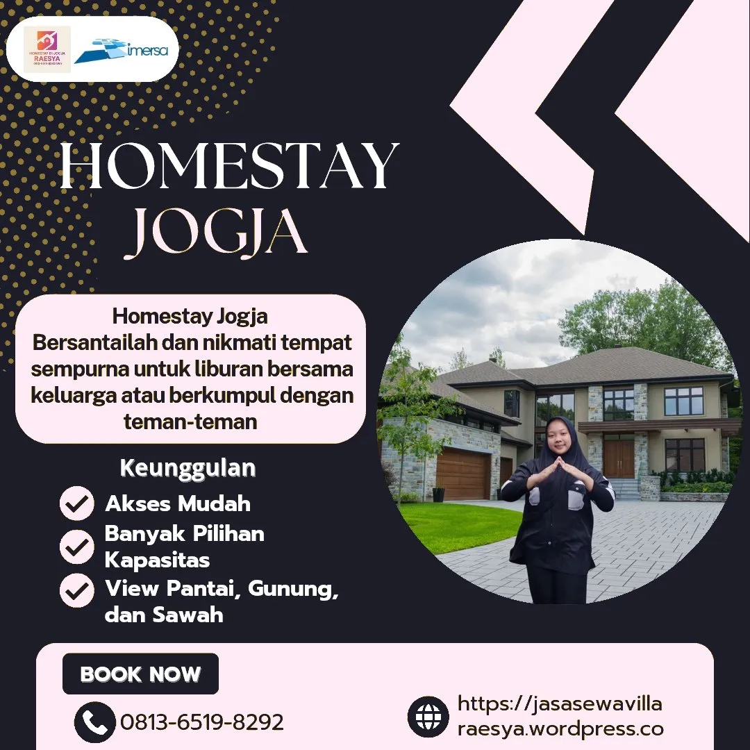 Villa Instagramable Jogja | 0813-6519-8292 WA