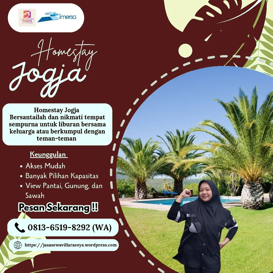 0813-6519-8292 [WA] Villa Kaliurang Private Pool, Villa Jogja Pet Friendly, Villa Jogja Pantai, Villa Jogja Kaliurang, Villa di Jogja Untuk 20 Orang, Villa Murah di Bantul Jogja, Villa Jogja Tengah Hutan, Villa di Jogja Untuk 2 Orang Private Pool Murah, Villa Gunung Kidul Jogja, Loker Penjaga Villa Hotel Jogja