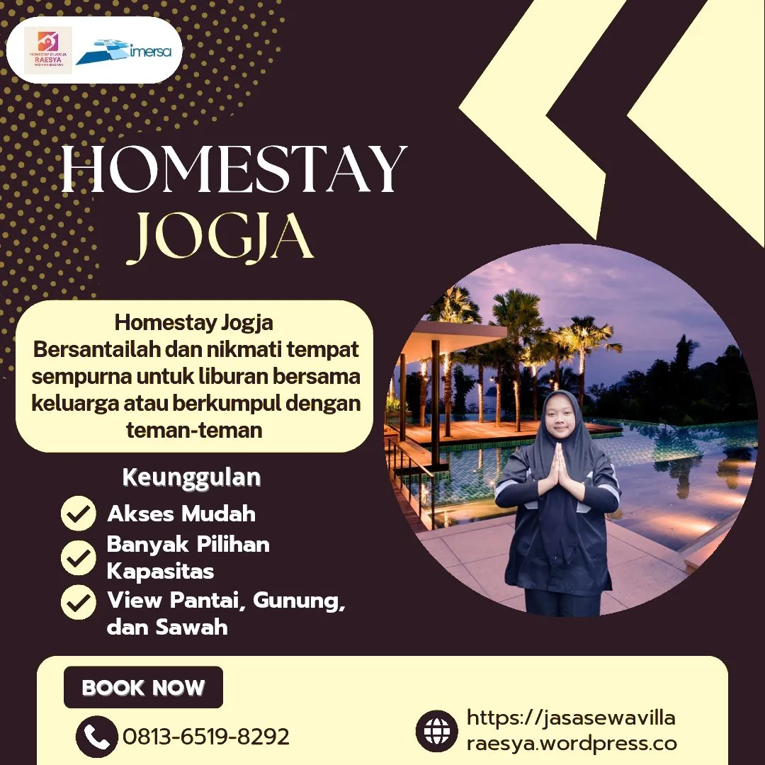 Villa Kapasitas 100 Orang di Jogja | 0813-6519-8292 WA