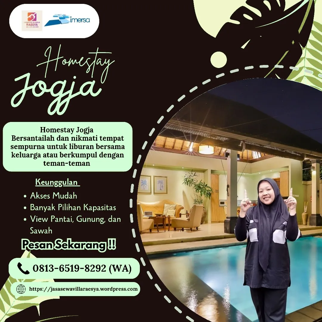 Villa Jogja Kapasitas 15 Orang | 0813-6519-8292 WA