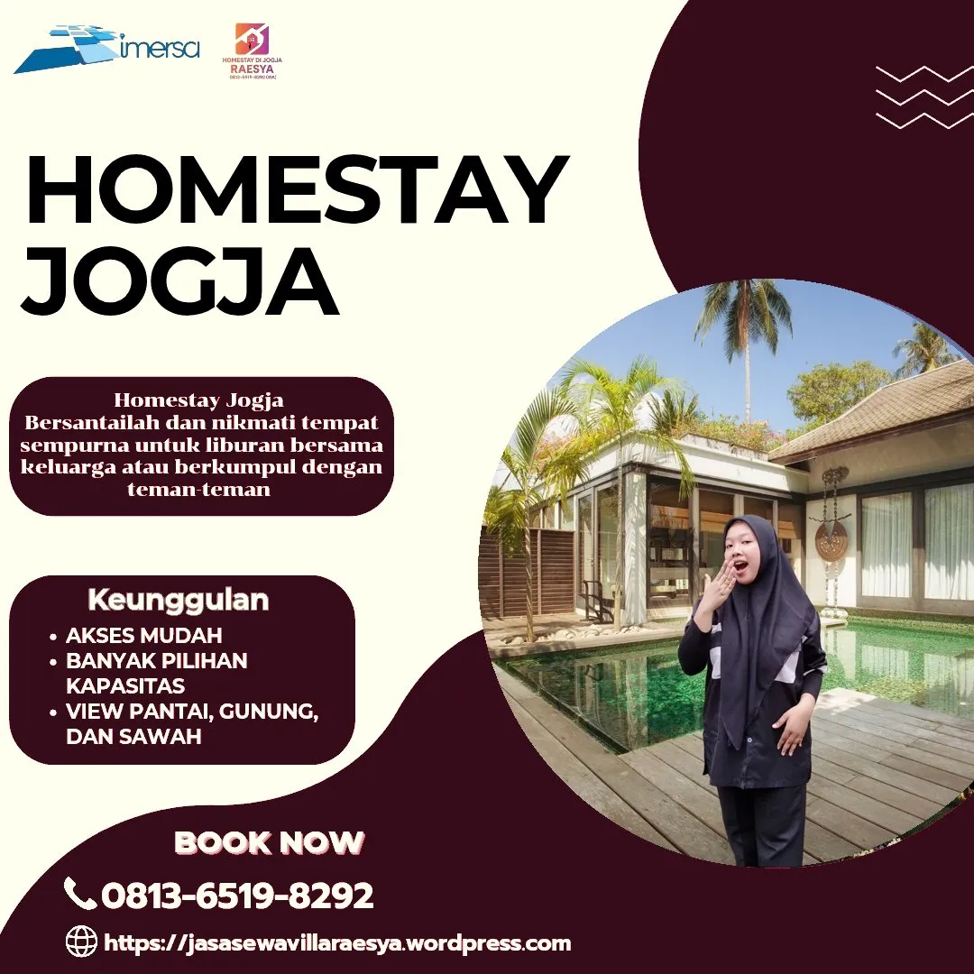 0813-6519-8292 [WA] Villa Jogja Kapasitas 40 Orang, Villa Jogja Honeymoon, Villa Riverside Jogja, Villa Jogja Dengan Private Pool, Villa di Kaliurang Yogyakarta, Villa Jogja Kota, Villa Rombongan Jogja, Villa Murah di Sleman, Villa Untuk Gathering di Jogja, Villa Jogja 5 Kamar
