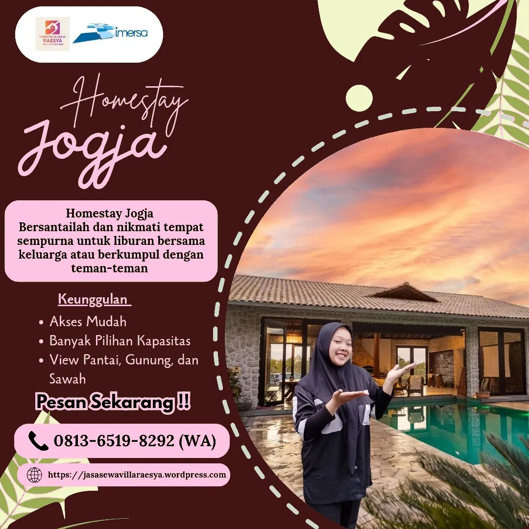 Villa Jogja Kota | 0813-6519-8292 WA