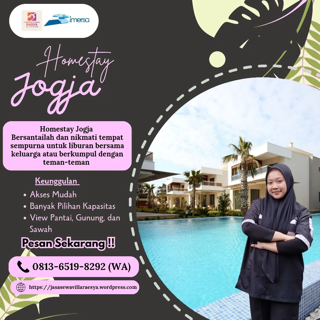 0813-6519-8292 [WA] Villa Jogja Kota, Villa di Jogja Untuk 70 Orang, Villa di Jogja Untuk 2 Orang Private Pool Murah, Villa Murah di Jogja Untuk 6 Orang, Villa Glamping Jogja, Villa 1 Rumah di Jogja, Villa Jogja Private Pool, Villa View Gunung Merapi, Kaliurang Villa, Villa di Jogja yang Ada Private Pool