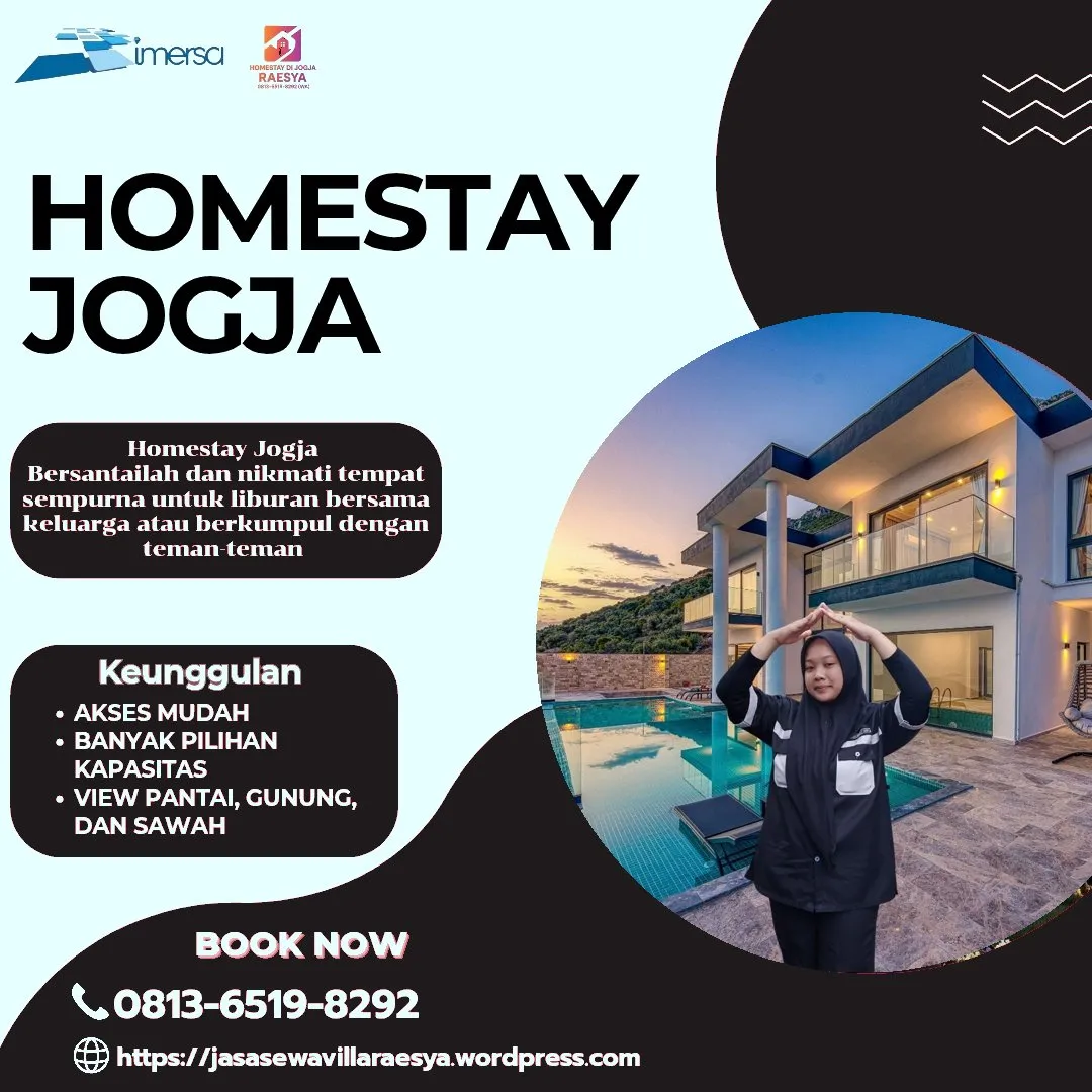 Villa 2 Kamar di Jogja | 0813-6519-8292 WA