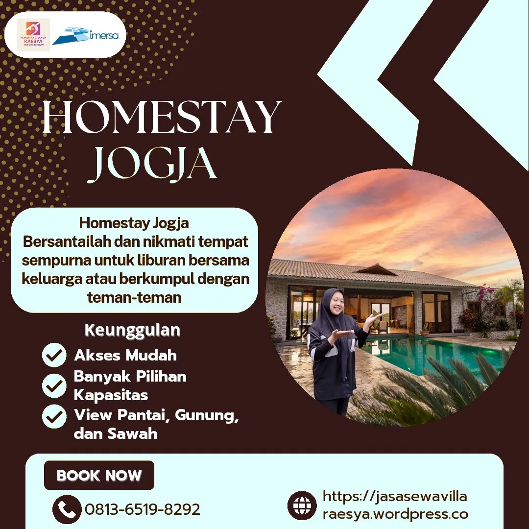 Villa di Jogja Untuk 6 Orang | 0813-6519-8292 WA
