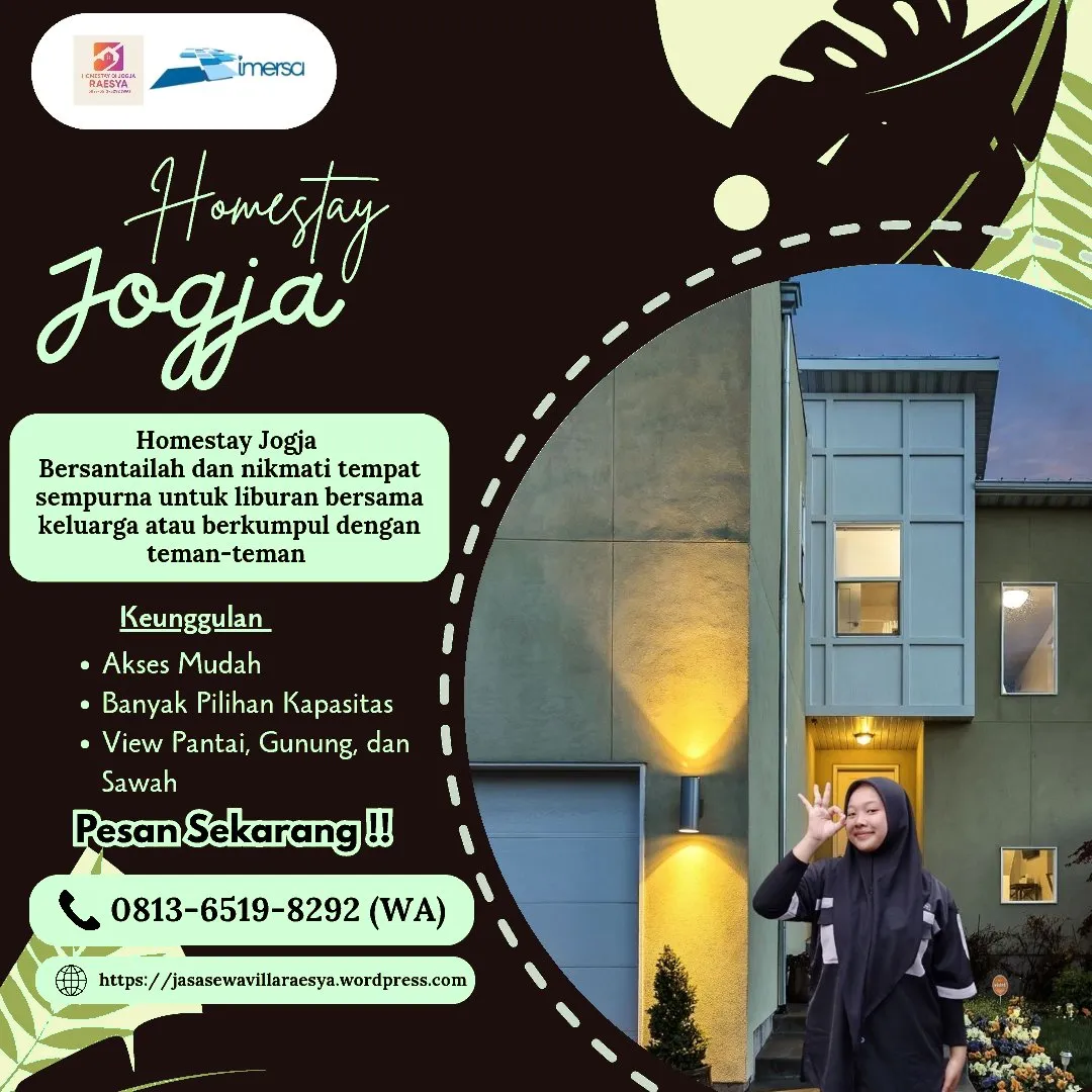 Villa di Kasihan Bantul | 0813-6519-8292 WA