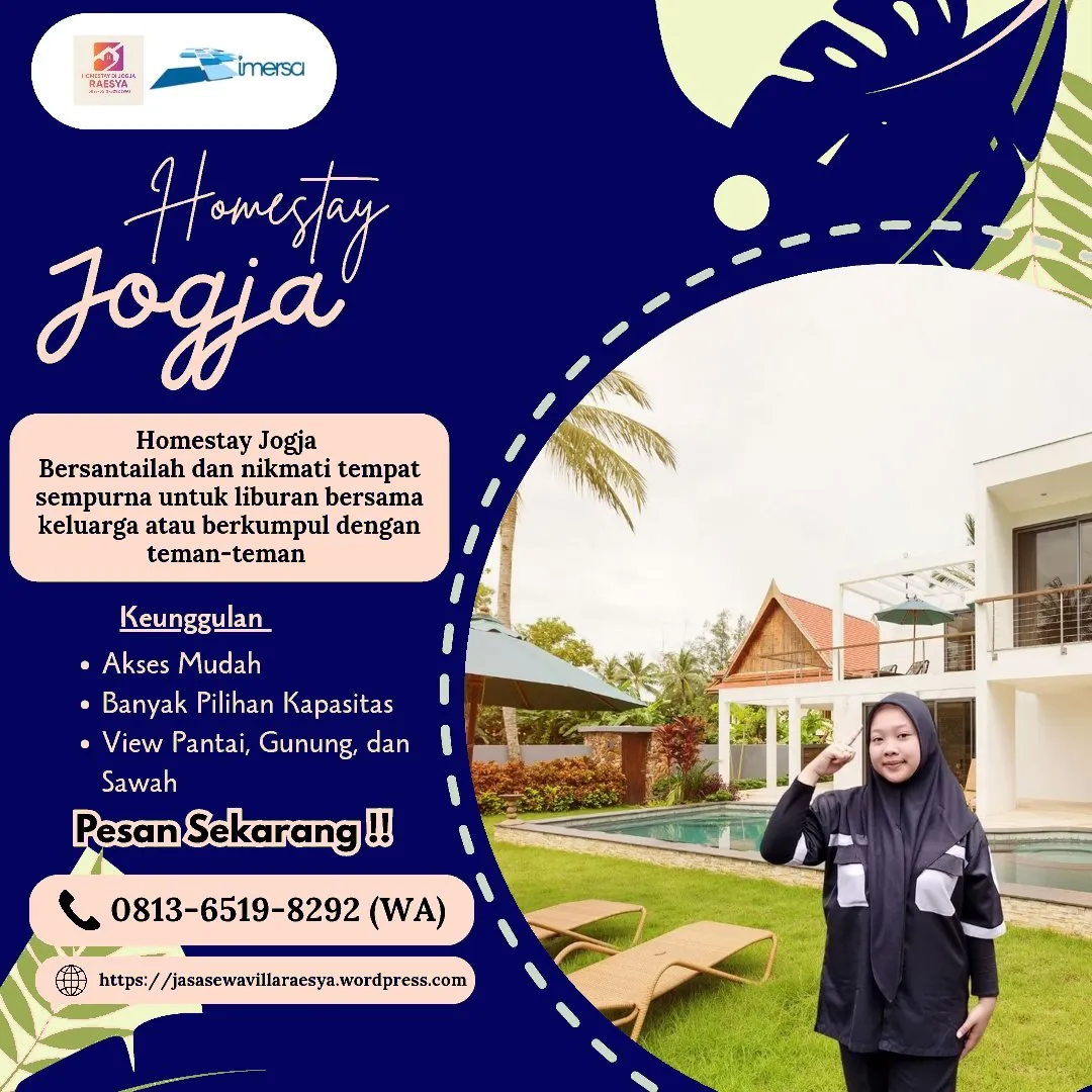 Villa di Jogja Untuk 50 Orang | 0813-6519-8292 WA