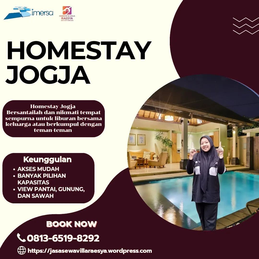 Villa Bangunjiwo Jogja | 0813-6519-8292 WA