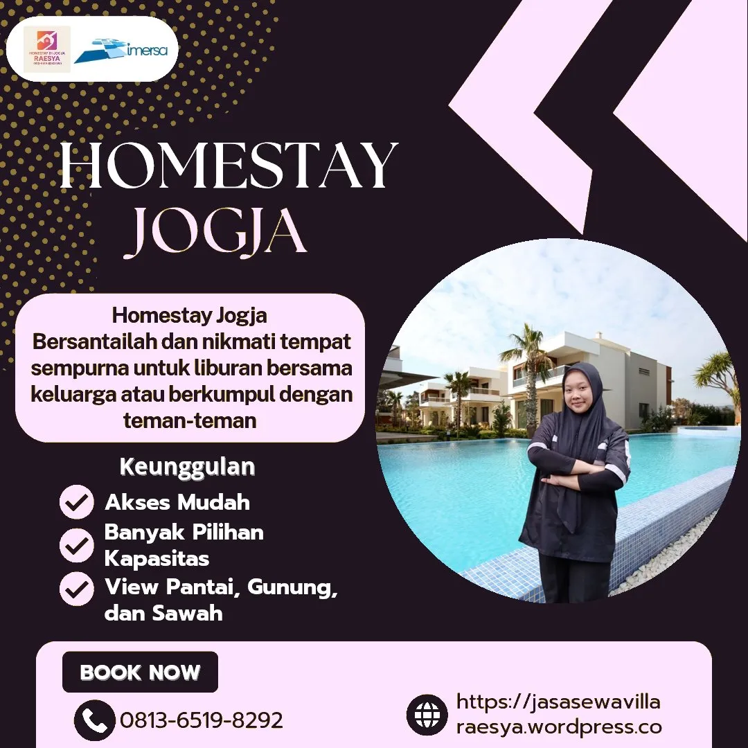 Villa Jogja Dekat Sawah | 0813-6519-8292 WA