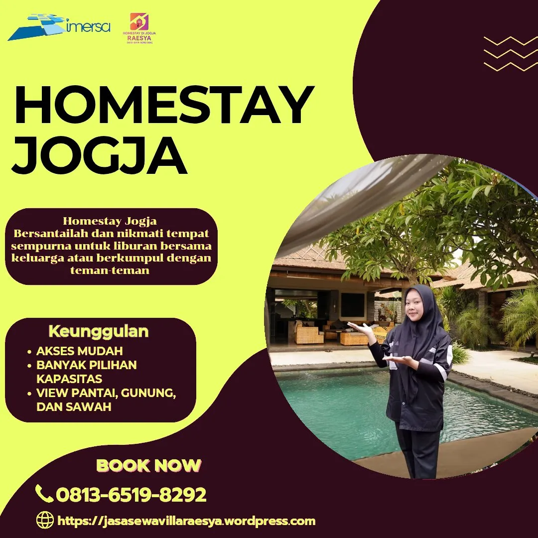 Villa Untuk Gathering di Jogja | 0813-6519-8292 WA