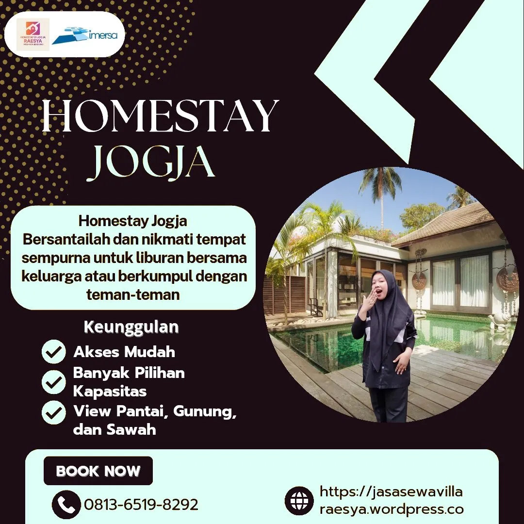0813-6519-8292 [WA] Villa Untuk Gathering di Jogja, Villa Jogja Dekat Malioboro Murah, Cheap Villa Jogja, Rumah Villa Kasihan Bantul, Villa di Daerah Kulon Progo, Villa Jogja yang Ada Kolam Renang, Villa Nuansa Alam di Jogja, Villa di Kaliurang Dengan Private Pool, Villa Jogja Dijual, Villa Kaliurang Harga