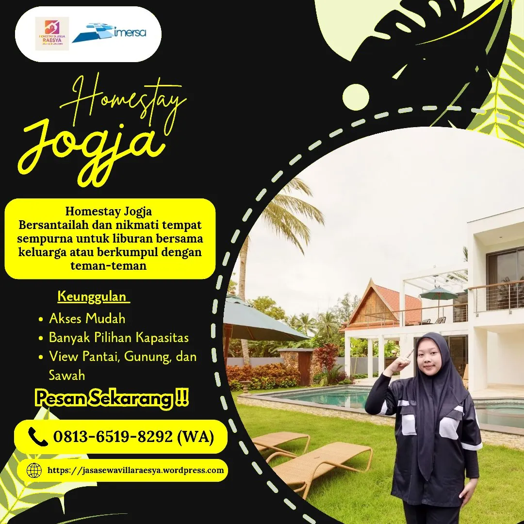 0813-6519-8292 [WA] Villa di Jogja Untuk 50 Orang Dekat Malioboro, Villa di Jogja Untuk 4 Orang, Villa di Jogja Untuk 2 Orang Private Pool Murah, Villa di Gunung Kidul, Villa Daerah Gunung Kidul, Villa Gunung Kidul View Pantai, Villa di Jogja Untuk 5 Orang, Villa di Parangtritis, Sewa Villa Jogja, Villa Jogja View Sawah